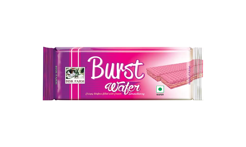 Burst Wafer Strawberry