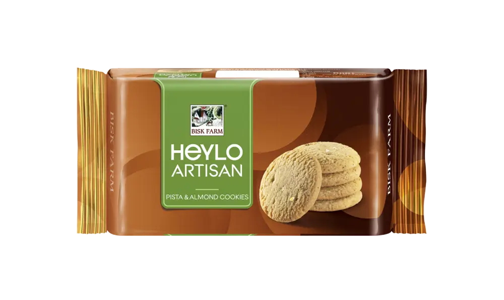 Heylo Artisan Pista and almond Cookies